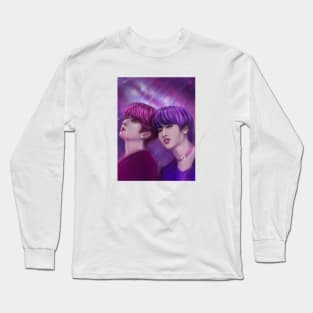 Han Jisung with Lee Know  “Shine” Long Sleeve T-Shirt